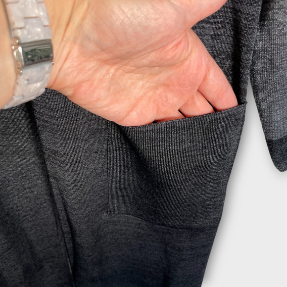 EXCLUSIVELY MISOOK Long Open Cardigan Duster XL Minimalist Normcore - Picture 9 of 10